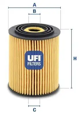 25.034.00 UFI Масляный фильтр