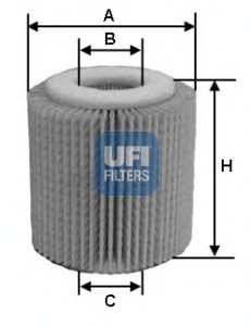 25.056.00 UFI Масляный фильтр