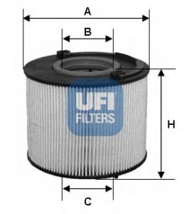 26.015.00 UFI Фильтр топливный