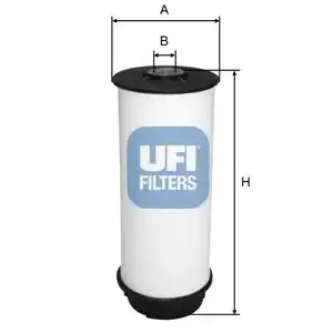 Топливный фильтр UFI 26.080.00