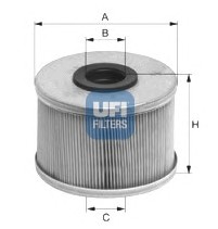 26.686.00 UFI Фильтр топливный