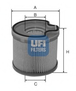 26.691.00 UFI Фильтр масляный