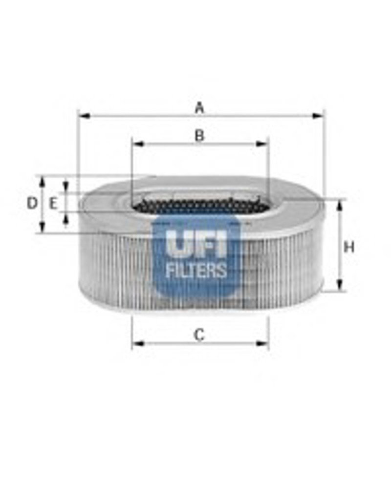 Фильтр воздушный UFI 27.184.00