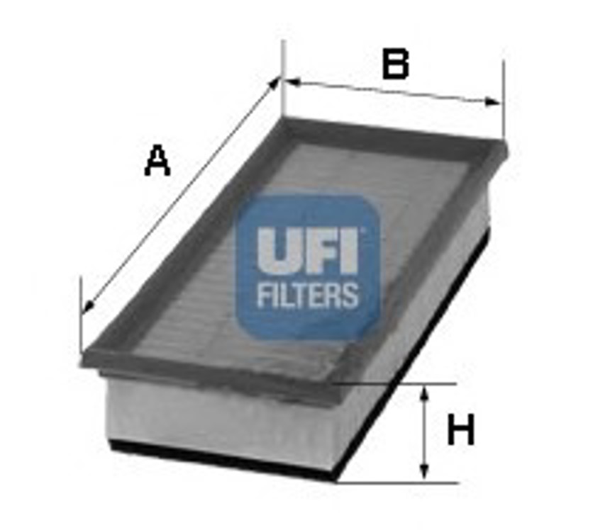Фильтр воздушный UFI 30.125.00
