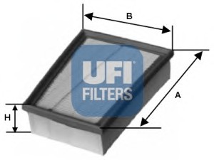 Фильтр воздушный UFI 30.390.00