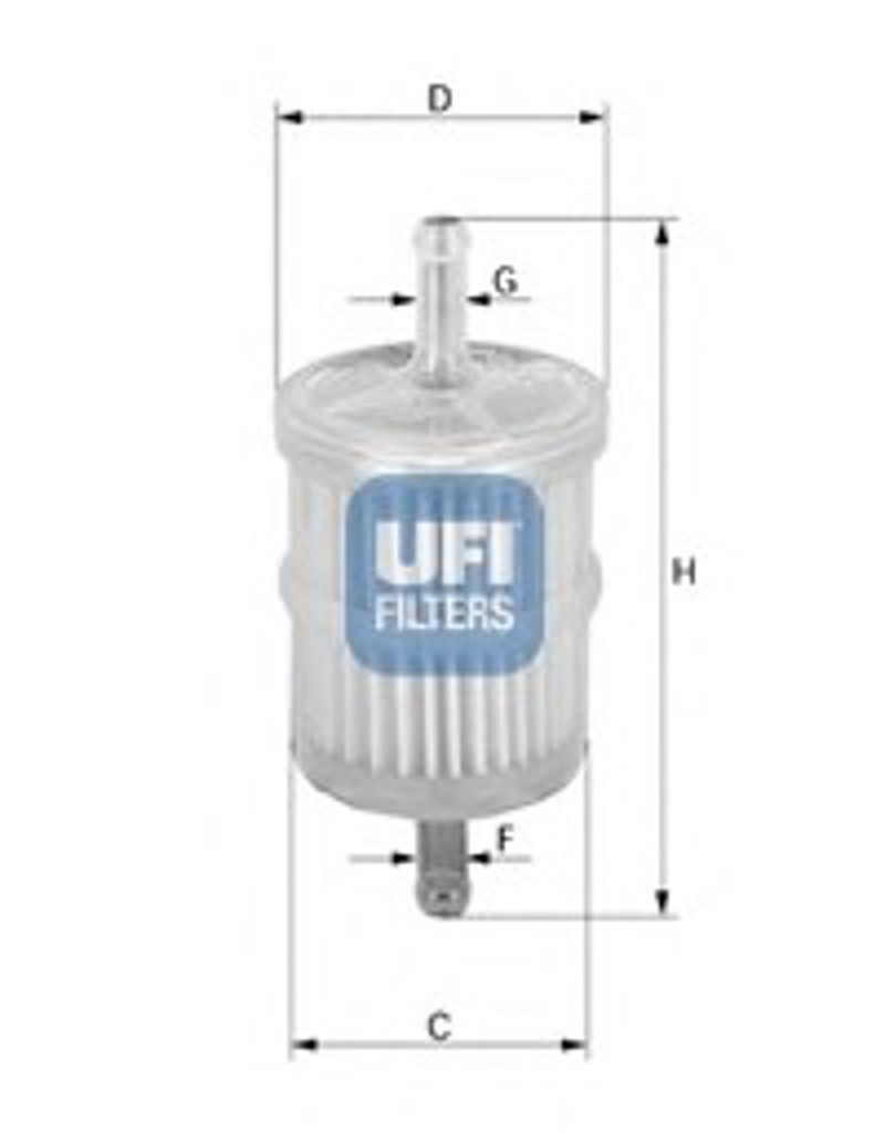 Фильтр топливный UFI 31.001.00