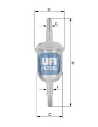 31.027.00 UFI Фильтр топливный