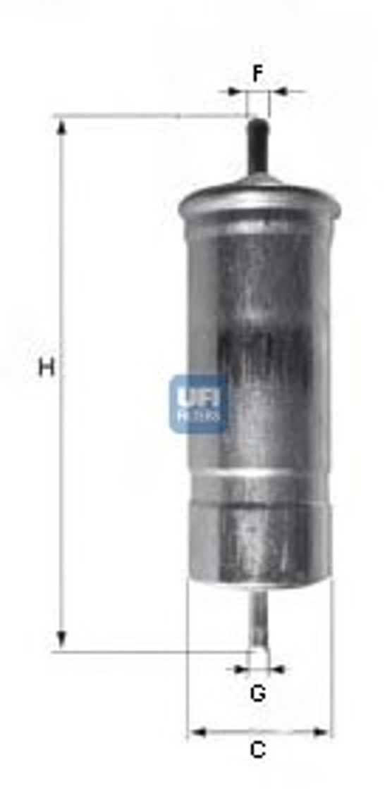 Фильтр топливный UFI 31.508.00