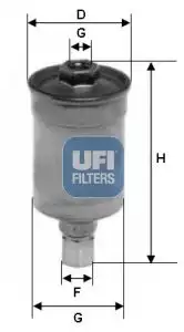 Топливный фильтр UFI 3151100