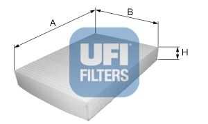 фильтр салона UFI 53.043.00