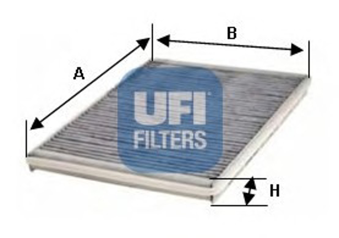 Фильтр салона UFI 54.120.00