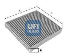 Салонный фильтр UFI 54.162.00