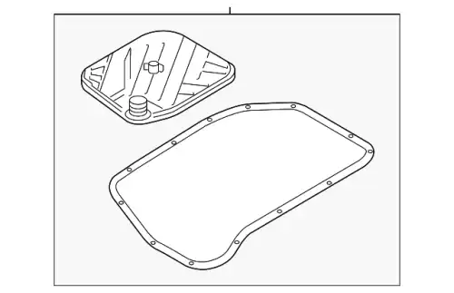 Фильтр акпп audi 0bk