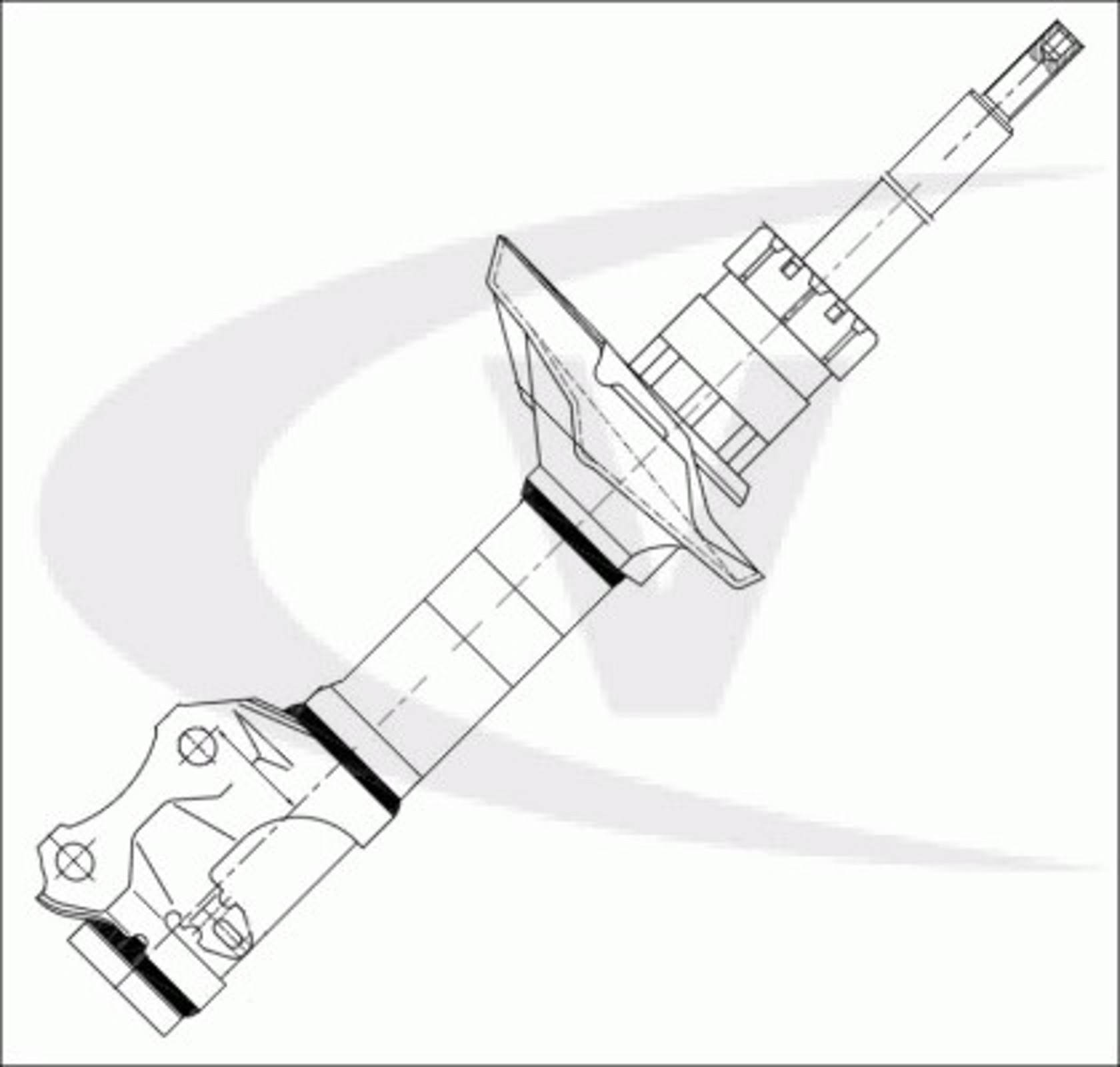 Амортизатор подвески VAICO V10-1702