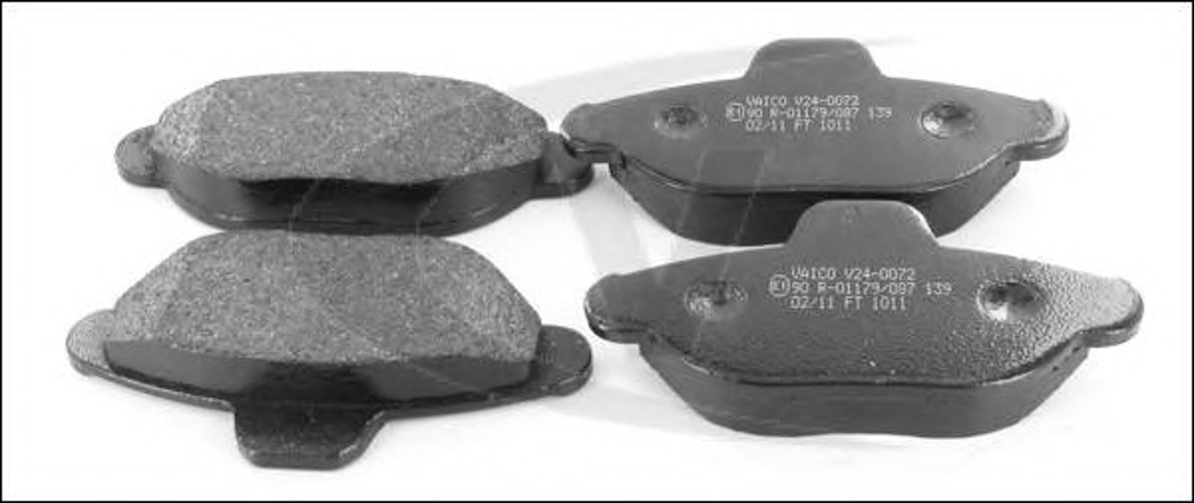 Колодки тормозные дисковые VAICO V24-0072