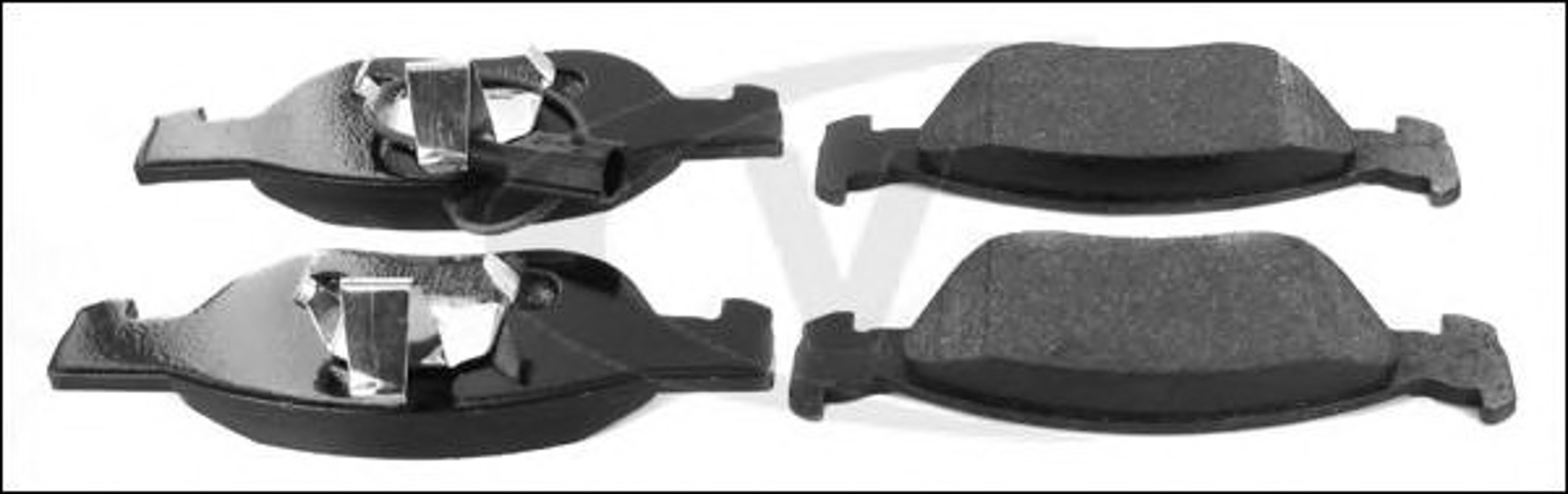 Колодки тормозные дисковые VAICO V24-0080