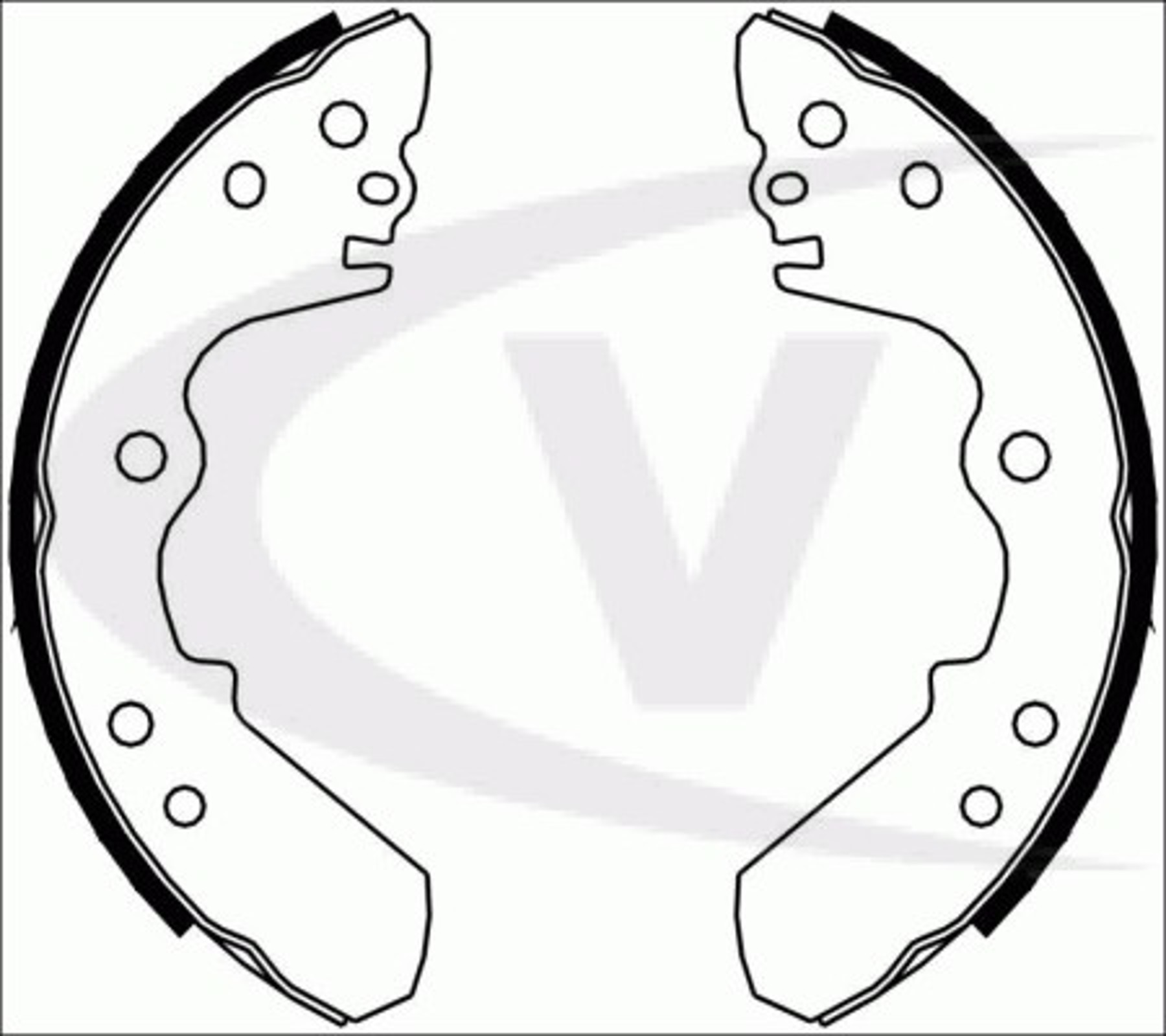 Комплект тормозных колодок VAICO V40-8103
