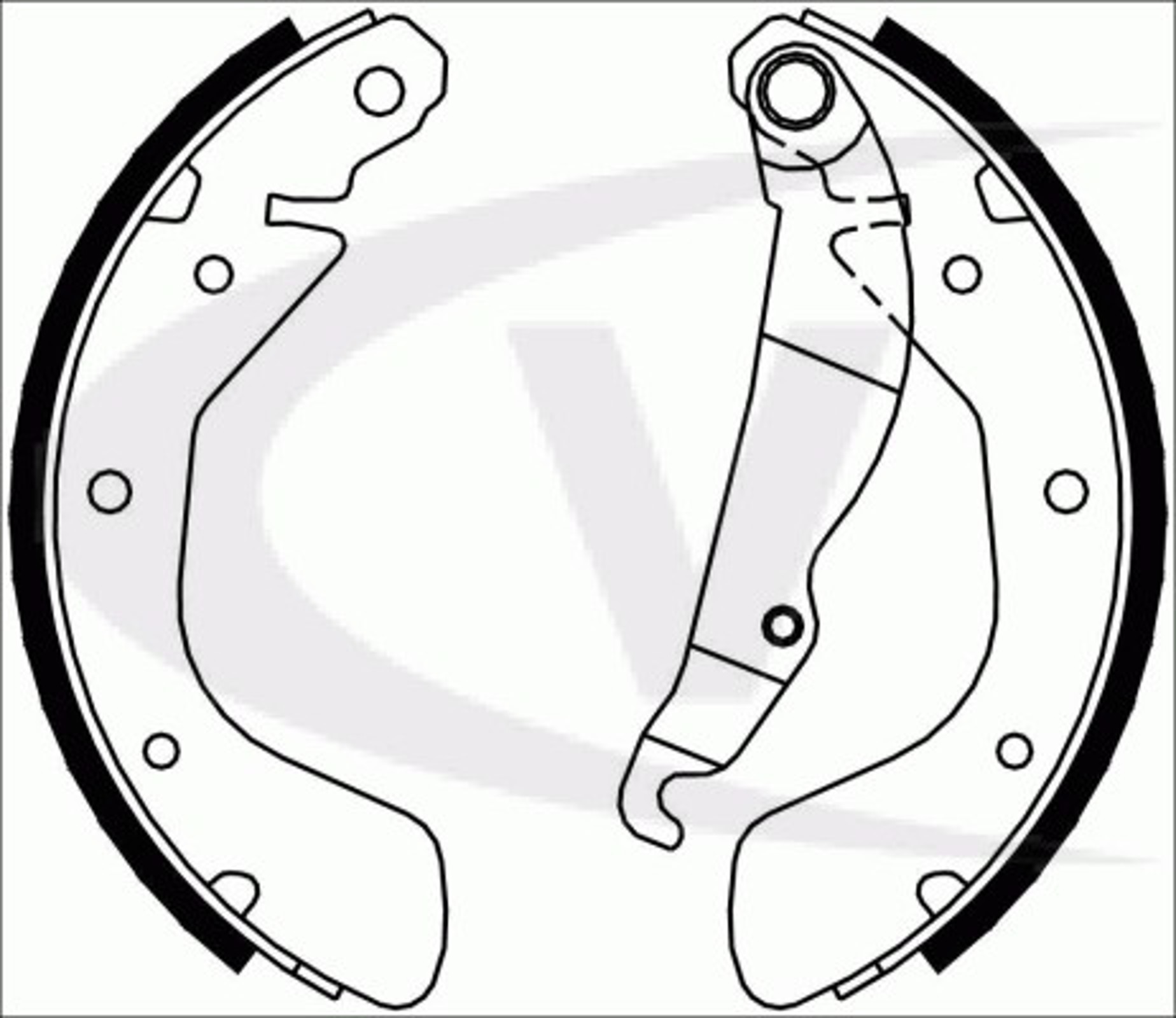Комплект тормозных колодок VAICO V40-8111