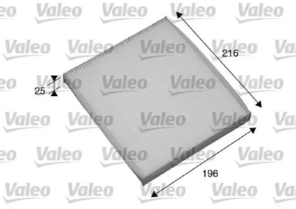 Фильтр салона VALEO 698870
