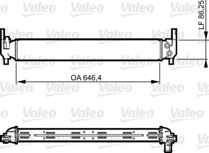 735310 VALEO Радиатор системы охлаждения