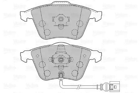 301863 VALEO Тормозные колодки