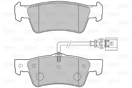 301946 VALEO Тормозные колодки