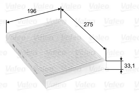Фильтр салона VALEO 715597