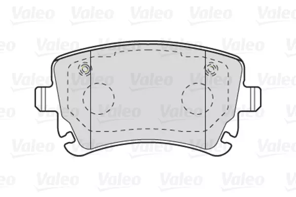 301004 VALEO Тормозные колодки