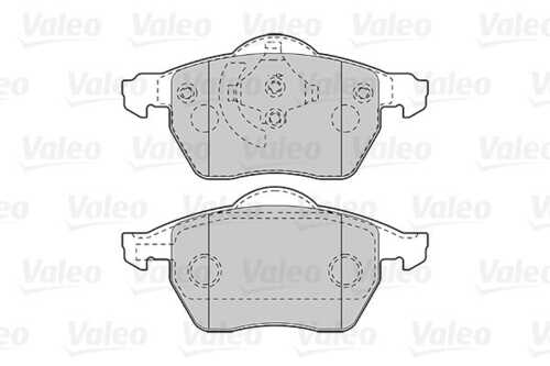 301008 VALEO Тормозные колодки