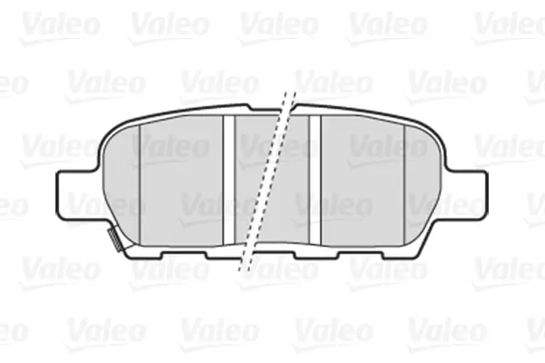 301009 VALEO Тормозные колодки