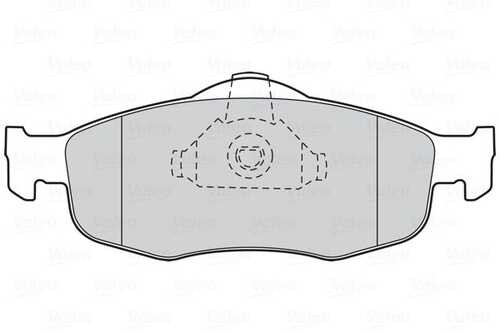 301034 VALEO Тормозные колодки