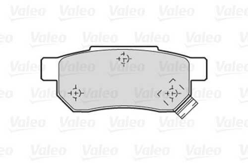 301053 VALEO Колодки тормозные дисковые