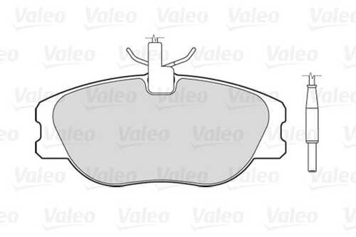 301064 VALEO Тормозные колодки