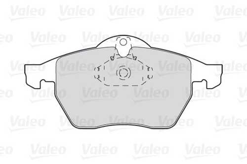 301305 VALEO Комплект тормозных колодок, дисковый тормоз