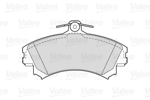 301318 VALEO Тормозные колодки