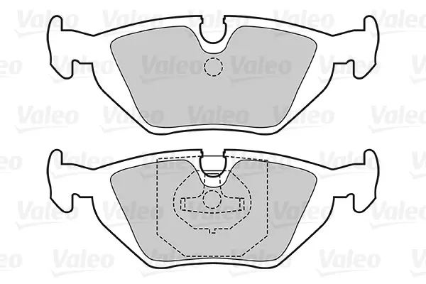 301386 VALEO Колодки тормозные дисковые