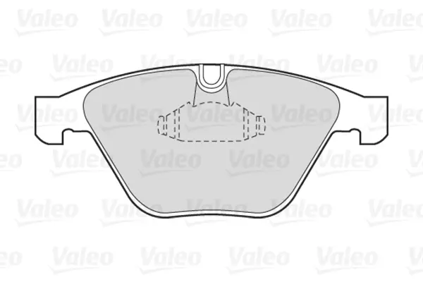 301410 VALEO Тормозные колодки