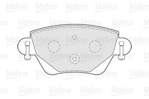 301434 VALEO Тормозные колодки