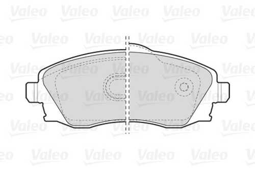 301456 VALEO Тормозные колодки