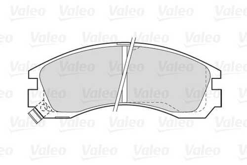 301517 VALEO Тормозные колодки