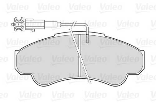 301569 VALEO Тормозные колодки