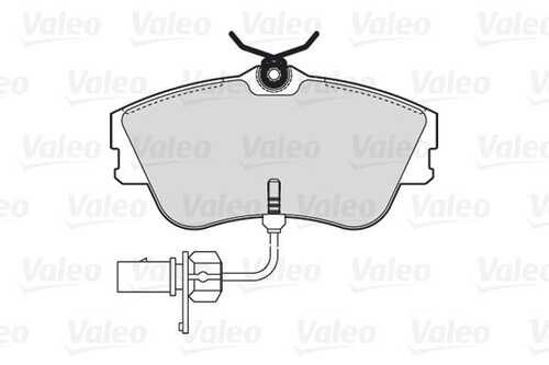 Колодки тормозные дисковые VALEO 301622