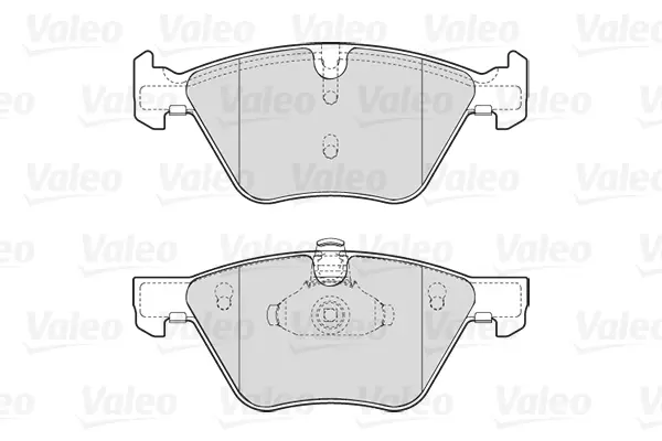 301640 VALEO Тормозные колодки