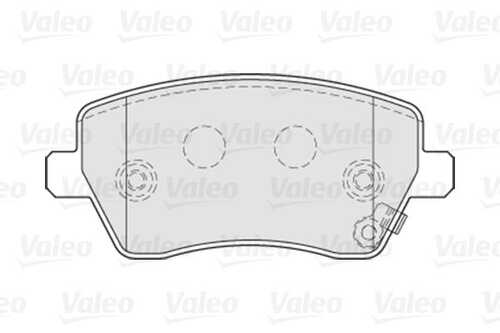 Тормозные колодки VALEO 301641