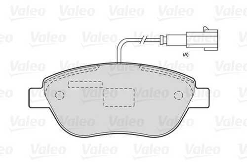 Тормозные колодки VALEO 301721