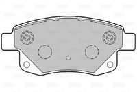Колодки тормозные дисковые VALEO 301738
