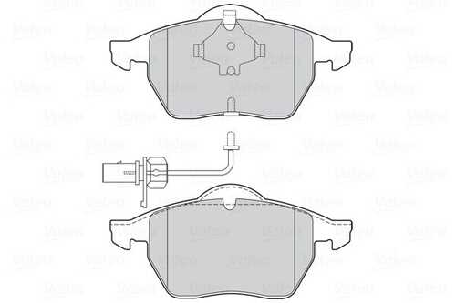 301751 VALEO Тормозные колодки