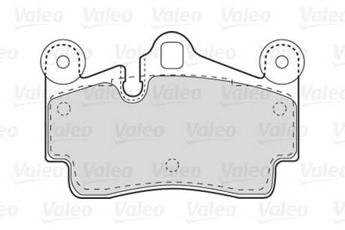 301770 VALEO Тормозные колодки