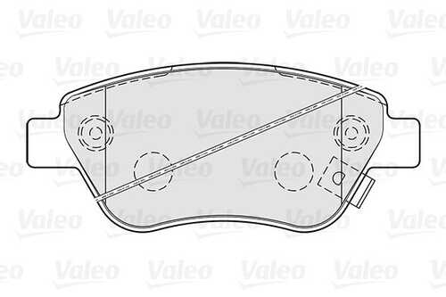 301825 VALEO Тормозные колодки