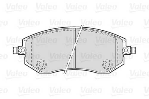 301853 VALEO Тормозные колодки